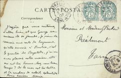 CPA Etretat La Porte Et La Falase D'Amont
