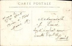 VINTAGE POSTCARD Top of Penmarch the torch in fury