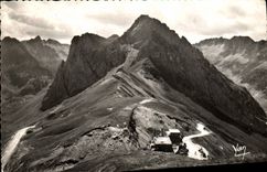 MODERN CARD the Collar Of Tourmalet and the peak of Espade