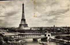 CPM Paris Panorama sur la Seine