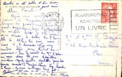 VINTAGE POSTCARD Paris Places of I' Opera