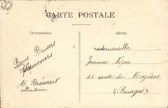 VINTAGE POSTCARD Coted of the English Channel Strong gale