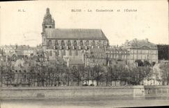 CPA Blois La Cathedrale et I'eveche