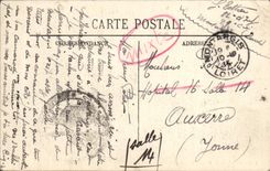 VINTAGE POSTCARD Sens the Field Roy