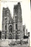 CPA Bruxelles La Cathedrale ste Gudule