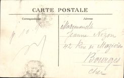 CPA Saint Germain en Laye Facade septentrionale du Chateau Vue generale du parterre