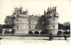 VINTAGE POSTCARD Castle Of Lude southern Frontage