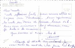CPM Angers Le Jardin du Mail et I'Hotel de Ville