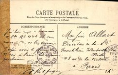 VINTAGE POSTCARD Lyon the Bridge of Feuillee and panorama