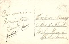 VINTAGE POSTCARD the Point of the Strong current the Castle of Dinan