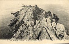 VINTAGE POSTCARD the Point of the Strong current the Point of the Strong current