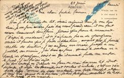 POSTAL de la VENDIMIA el punto de la corriente fuerte la cueva de los cormoranes vistos de la roca Mourfil