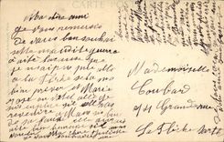 CPA Bombardement de Reims La Cathedrale en feu Militaria