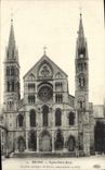 CPA Reims Eglise Saint Remi