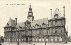CPA Reims Hotel de Ville