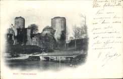 VINTAGE POSTCARD Niort Salbard Castle