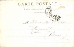 VINTAGE POSTCARD Niort Salbard Castle