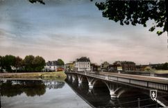 MODERN CARD Montlucon the bridge on Expensive