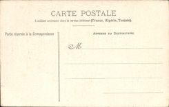 VINTAGE POSTCARD Moulins Church of the Sacring Heart