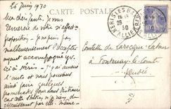 VINTAGE POSTCARD Neris les Bains Valley of Moulins