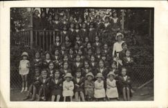 CARTE PHOTO Preventorium d'Ormont St Die Vosges Enfants