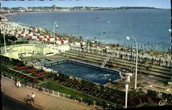 MODERN CARD Sables d'Olonne the Swimming pool
