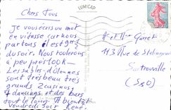 MODERN CARD Sables d'Olonne the Swimming pool