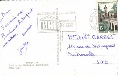 CPM Bordeaux La Cathedrale Saint Andre