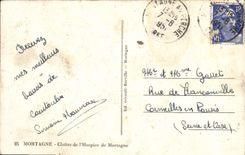 CPA Mortagne Cloitre de I'Hospice de Mortagne