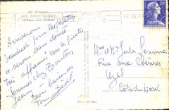 MODERN CARD In Brittany Brieuc Saint the handle with the Monks