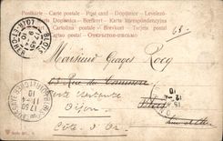 CPA Bonne Annee Fleurs 