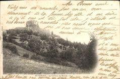 VINTAGE POSTCARD Auvergne the Castle of Murols