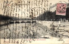 VINTAGE POSTCARD Nice the Spangle Washing machines