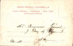 VINTAGE POSTCARD Nice the Spangle Washing machines