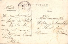 Dimensión de la POSTAL de la VENDIMIA de Sam azul Salvadour el ayuntamiento