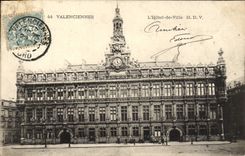 CPA Valenciennes L'Hotel de Ville