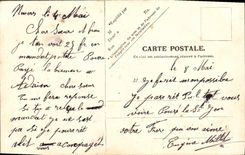 St Cyr de la catedral de Nevers de la POSTAL de la VENDIMIA