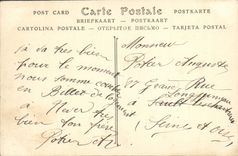 Iglesia de Nevers de la POSTAL de la VENDIMIA