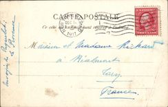 VINTAGE POSTCARD Paris the Arena Romans Street Monge Children