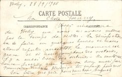 VINTAGE POSTCARD Vichy Seen on I' Allier and the Golf