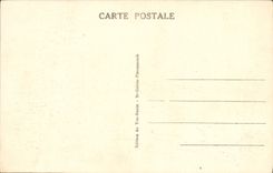 La POSTAL Ploumanach L patrón santo oratorio de la VENDIMIA de Guirec de las chicas jóvenes tiene que casarse