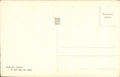 VINTAGE POSTCARD Paris National museum Of Louvre the summer