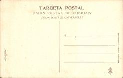 VINTAGE POSTCARD Episcopal Museo De Deu Of I Esperanca Sant Miquel Santa Clara Taula Pintada Per Lluis Borrassa Vich