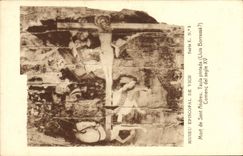 VINTAGE POSTCARD Episcopal Museu De Vich Dead of Sant Andreu Taula Pintada Comenc Del Segle XV