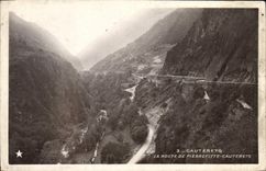 CPA Cauterets La Route De Pierrefitte Cauterets 