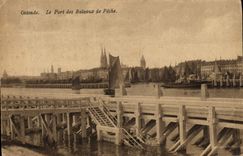 VINTAGE POSTCARD Ostend the Port Of the Fishing Vessels