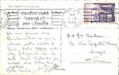 CPM Paris Le Sacre Coeur