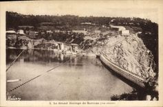 CPA Le Grand Barrage De Sarrans