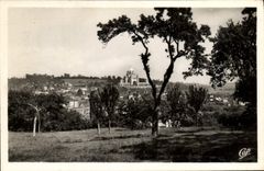 MODERN CARD Lisieux Overall picture Towards the Basilica
