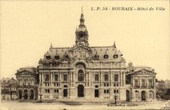 CPA Roubaix Hotel de Ville